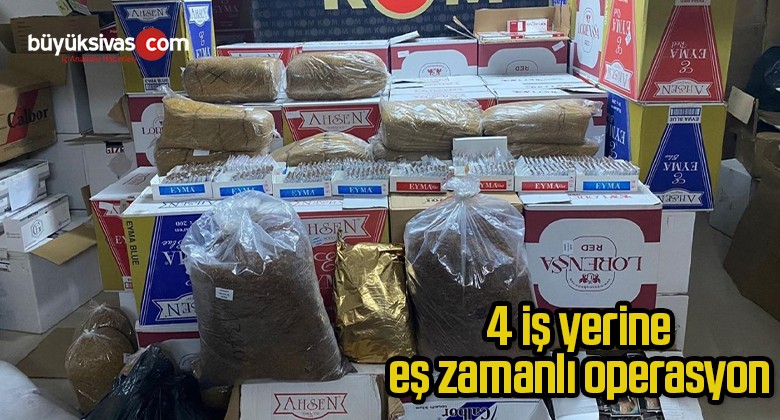 4 iş yerine eş zamanlı operasyon