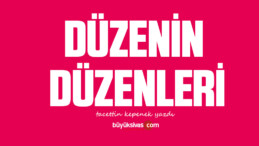 DÜZENİN DÜZENLERİ