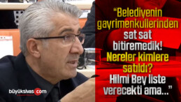 BBP’li Fehmi Taştan ““Belediyenin gayrimenkullerinden sat sat bitiremedik!”