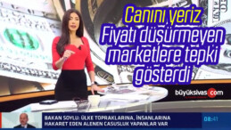 Ela Rümeysa Cebeci’den fiyat düşürmeyen marketlere tepki