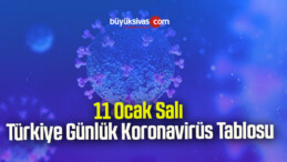 11 Ocak Salı Türkiye Günlük Koronavirüs Tablosu