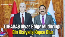 TÜRASAŞ Sivas Bölge Müdürlüğü Bin Kişiye İş Kapısı Olur