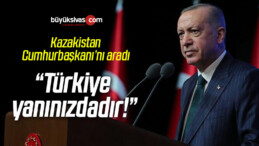 Cumhurbaşkanı Erdoğan’dan Kazakistan diplomasisi