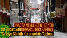 22 Şubat Salı Türkiye Günlük Koronavirüs Tablosu