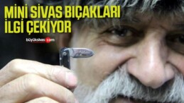 Mercek altında çalışıyor, mini bıçaklar yoğun ilgi görüyor