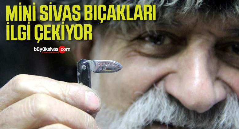 Mercek altında çalışıyor, mini bıçaklar yoğun ilgi görüyor