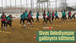 Sivas Belediyespor galibiyete kilitlendi