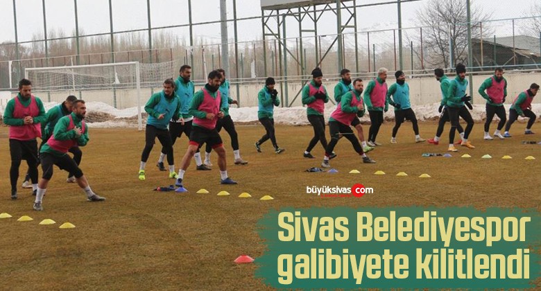 Sivas Belediyespor galibiyete kilitlendi