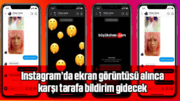 Instagram’da ekran görüntüsü alınca, karşı tarafa bildirim gidecek