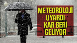 Meteoroloji Uyardı Kar Yağışı Geri Geliyor