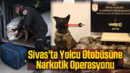 Sivas’ta Yolcu Otobüsüne Büyük Narkotik Operasyonu