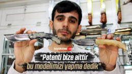 Emre Göçeri “ciğerimiz yandığından dolayı bu ustamız bu bıçağı yapmasın”