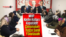 MHP Kadın Kolları Kapatıldı! Çalışmaları Tuğçe Şanlı Yönetecek