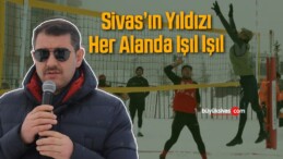 Kar voleybolu şampiyonası Sivas’ta başladı