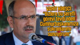 Yeni Tarım ve Orman Bakanı Kirişci: “Cumhurbaşkanımıza şükranlarımı sunuyorum”