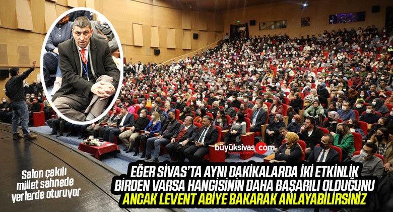 Sivas KÜLTÜR AŞ Ahmet Şerif İzgören’i Sivaslılarla Buluşturdu