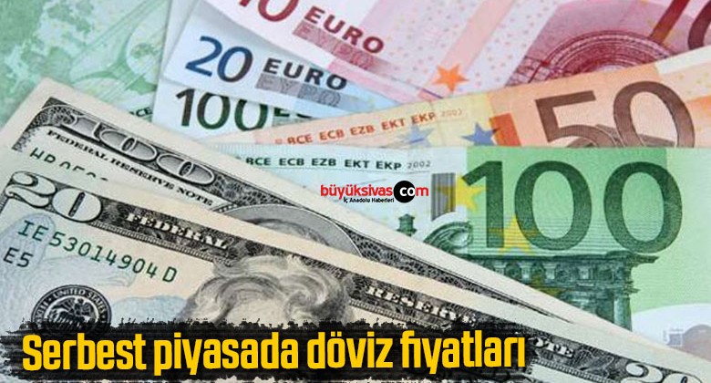 Serbest piyasada döviz fiyatları