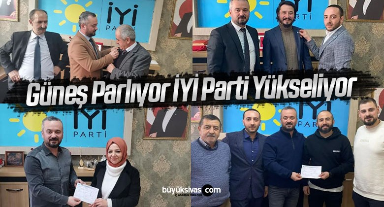 Güneş Parlıyor İYİ Parti Yükseliyor