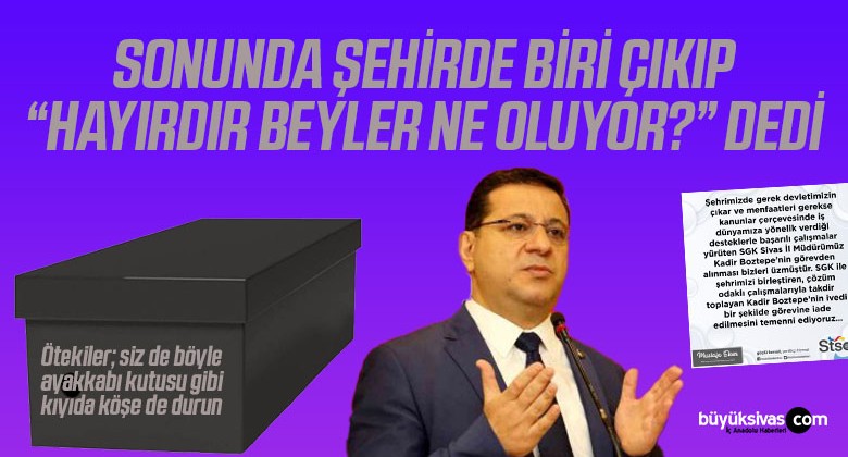 STSO Başkanı Mustafa Eken “Kadir Boztepe görevine iade edilmelidir”