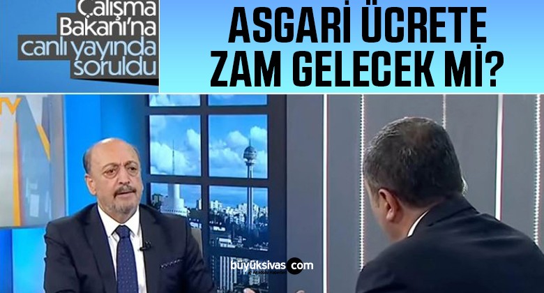 Vedat Bilgin: Asgari ücret güncellemesi gündemde değil