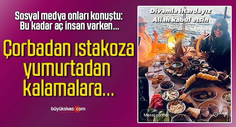 Bülent Ersoy’un ‘zengin’ iftar menüsü