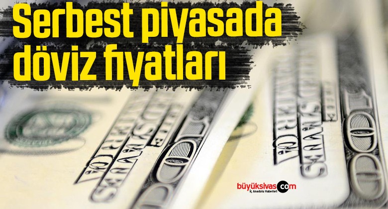 Serbest piyasada döviz fiyatları