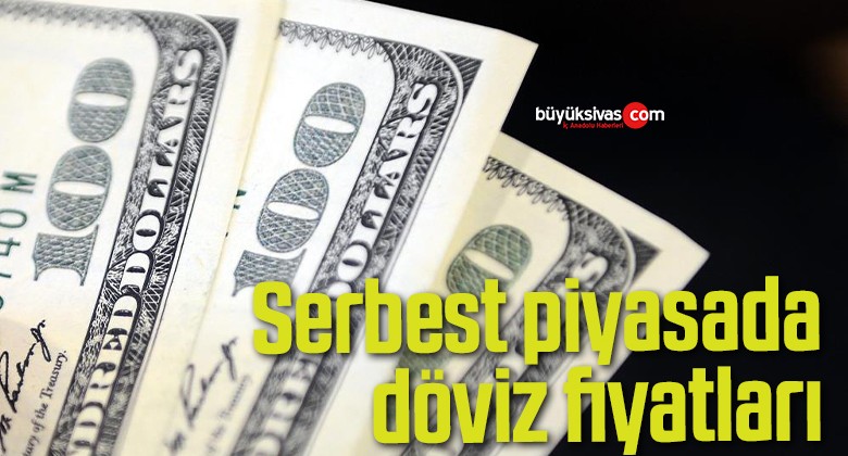 Serbest piyasada döviz fiyatları