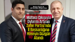 Zafer Partisi Sivas İl Başkanı Hüseyin Düzgün Oldu!