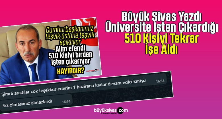 Alim Yıldız 510 kişiyi işten çıkardı! Haber yaptık 1 saat sonra işe geri aldı