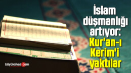 İslam düşmanı siyasetçi Kur’an-ı Kerim yaktı