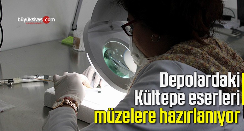 Depolardaki Kültepe eserleri müzelere hazırlanıyor