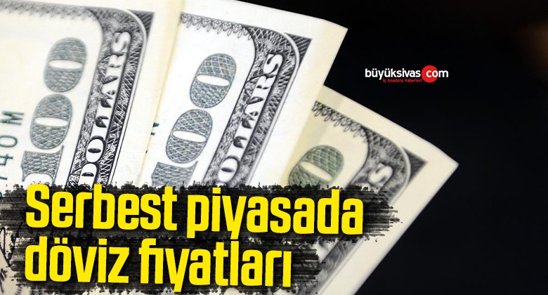 Serbest piyasada döviz fiyatları