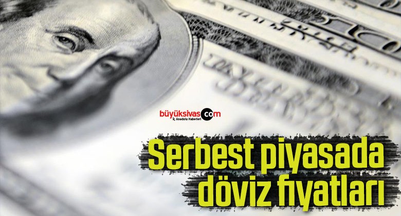 Serbest piyasada döviz fiyatları