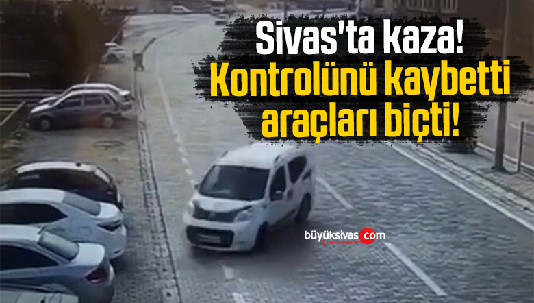 Sivas'ta Kaza! Kontrolünü Kaybetti Araçları Biçti! - Büyük Sivas Haber ...