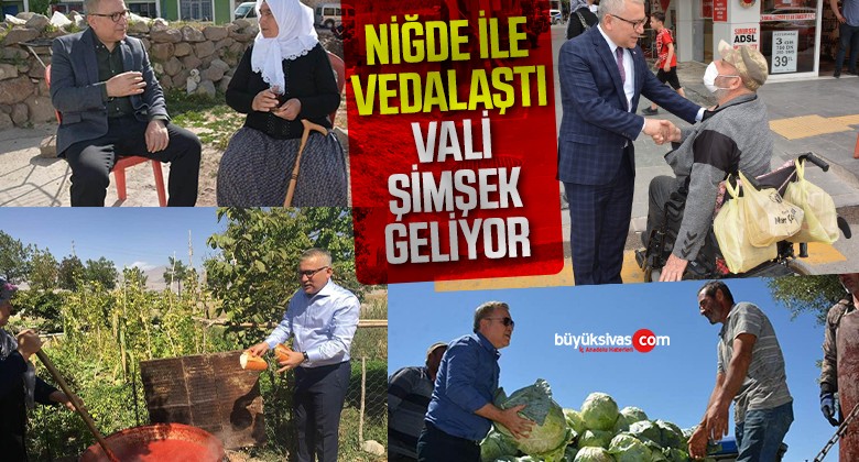 Vali Salih Ayhan Gidiyor! Vali Yılmaz Şimşek Geliyor!