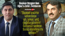 “Gücünüz sadece ekmek üretimi yapan işletmelere mi yetiyor”