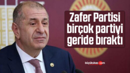 Mülteci çıkışı ile Zafer Partisi birçok partiyi geride bıraktı