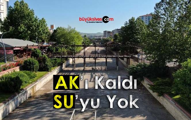 Adı Aksu! Fakat Aksu Parkı içinde su yok