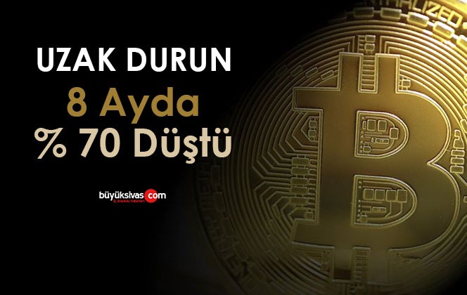 Bitcoin’deki kayıplar geçen kasımdan beri yüzde 70’i aştı