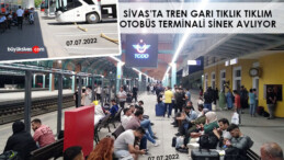 Sivas’ta Otobüs Terminali Sinek Avlıyor Tren Garı ise Ana Baba Günü