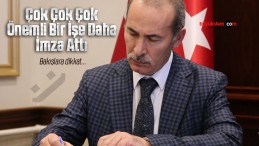 Rektör Alim Yıldız ÇAM’a İmza Attı! Artık Taranabilecek