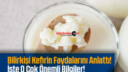 Bilirkişi Kefirin Faydalarını Anlattı! İşte O Çok Önemli Bilgiler!