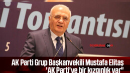 AK Parti Grup Başkanvekili Mustafa Elitaş ‘AK Parti’ye bir kızgınlık var”