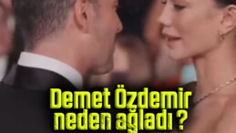 Demet Özdemir mutluluktan ağladı