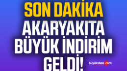 Akaryakıta İndirim Geldi!