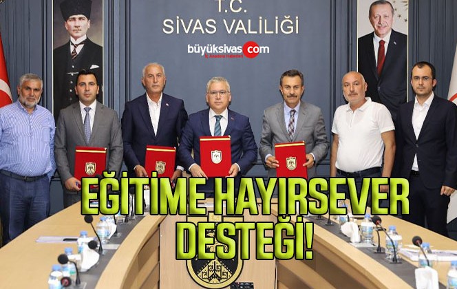 Eğitime Hayırsever Desteği