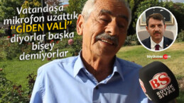 Sivaslılara mikrofon uzattık! Sivaslının aklında halen “GİDEN VALİ” var