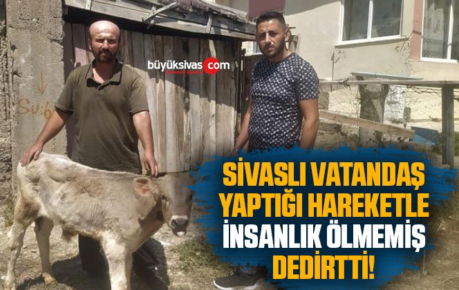 Sivaslı Vatandaş Yaptığı Hareketle İnsanlık Ölmemiş Dedirtti