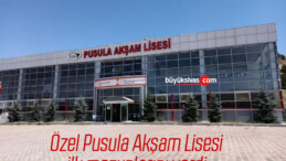 Özel Pusula Akşam Lisesi ilk mezunlarını verdi