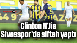 Clinton N’Jie, Sivasspor’da siftah yaptı